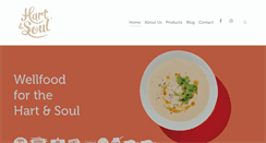 Desktop Screenshot of hartandsoul.com